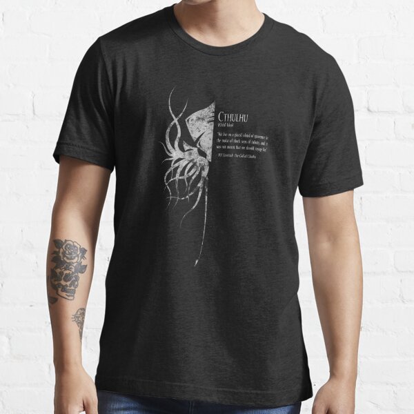 Cthulhu (granite) Essential T-Shirt