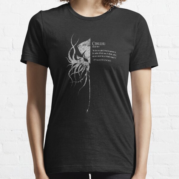 Cthulhu (granite) Essential T-Shirt