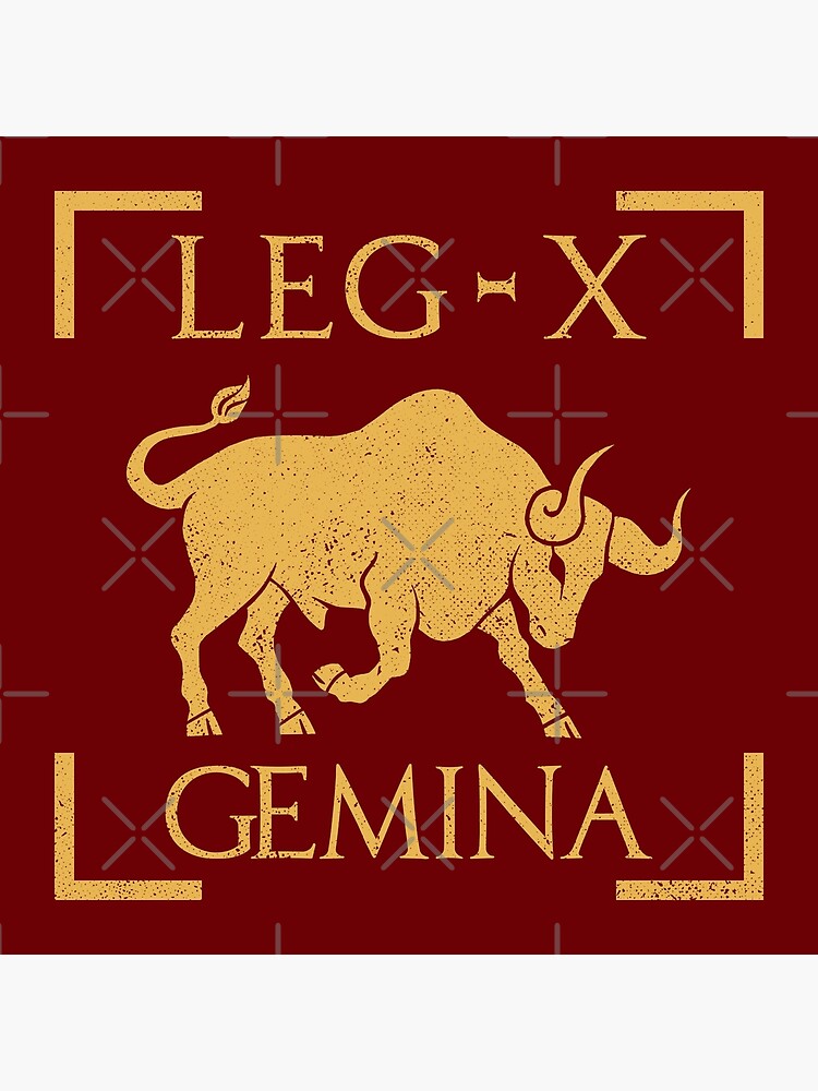Póster for Sale con la obra «Legio X Gemina Toro Emblema Legión Romana