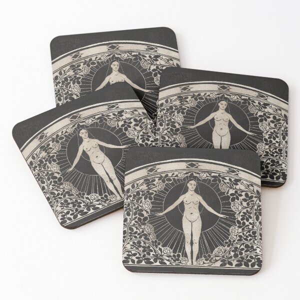 Item preview, Calendar for 1901 with women and flowers (1900) by Gerrit Willem Dijsselhof. designed and sold by SunnyAlloy.