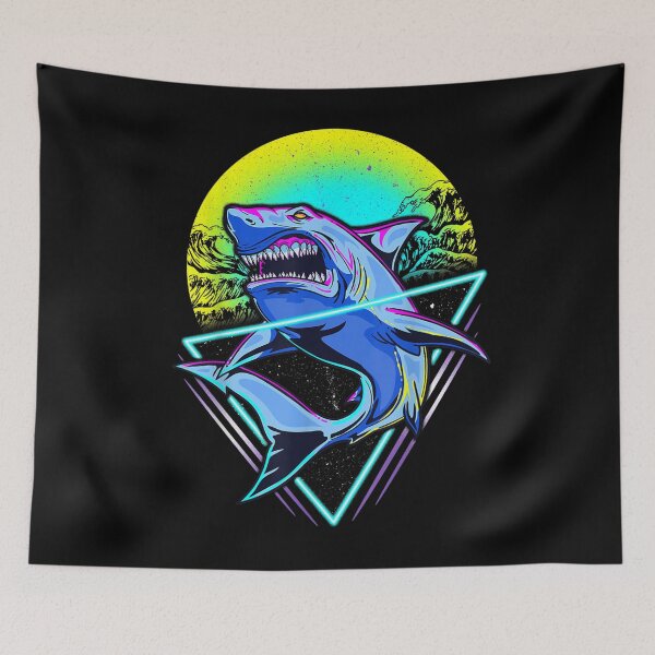 Item preview,  Shark Retro Punk designed and sold by caral8.