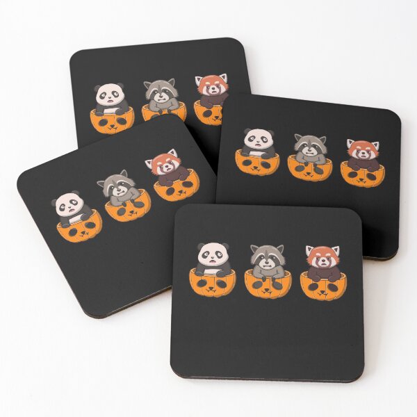 Item preview, Three Pandas In Pumpkins designed and sold by Luan Huynh.