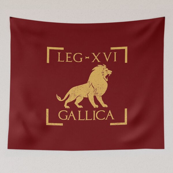 Artikelvorschau, Legio XVI Gallica Löwenemblem Römische Legion entworfen und verkauft von zeno27.