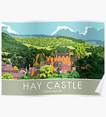 Hay Castle, Herefordshire Poster