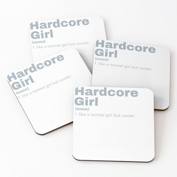Artikelvorschau, Hardcore Mädchen - Hardcore entworfen und verkauft von DannieDesigns.