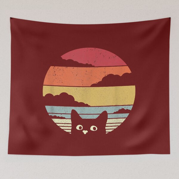 Item preview, Cat Retro Style designed and sold by Jasonstoreasd.