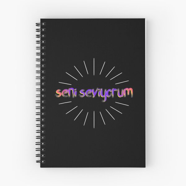 Item preview,  Seni Seviyorum Turkish Love Full Color designed and sold by caral8.