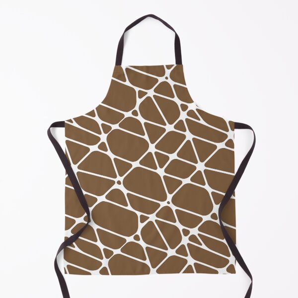 Item preview, Brown and White Abstract Mosaic Pattern 2 Coordinates w/ Sherwin Williams 2022 Popular Color Uber Umber SW 9107 designed and sold by ColorOfTheYears.