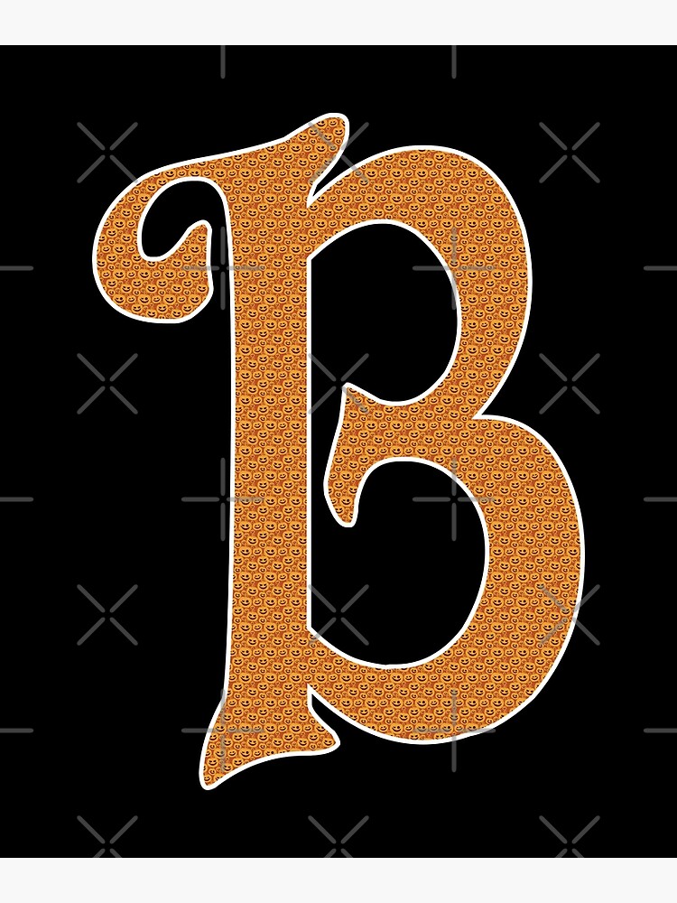 "Letter B Funny Halloween Costume For Couples Pattern Gift Idea