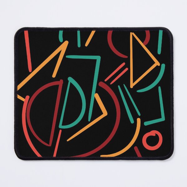 Item preview, mid century Geometric pattern paint designed and sold by Carolina Salazar.