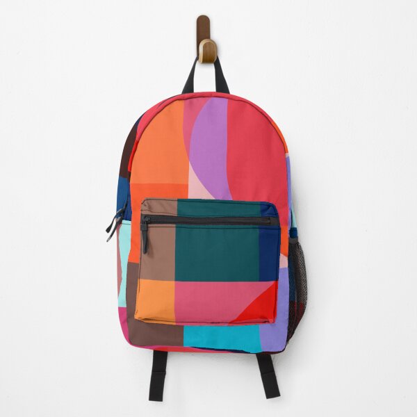 Item preview, Colorful Blocks And Rounded Geometric Shapes designed and sold by bonfimarts.