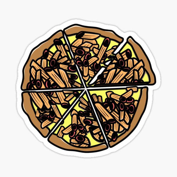 Aperçu de l'œuvre Penne Pizza créée et vendue par Ting Tastic.