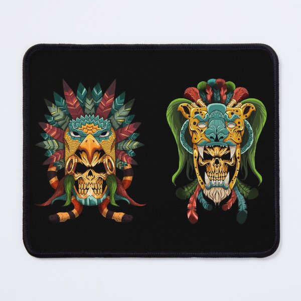 Item preview, colorful tribal masks designed and sold by landscapeworlds.