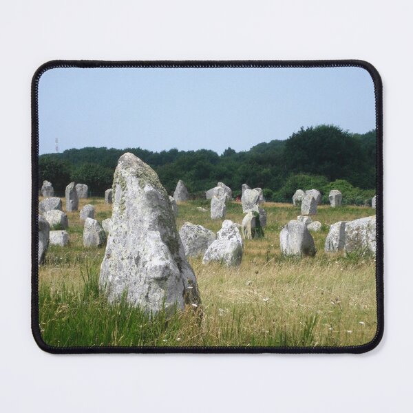 Item preview, Standing Stones in Carnac, Brittany, France designed and sold by wineandwords.