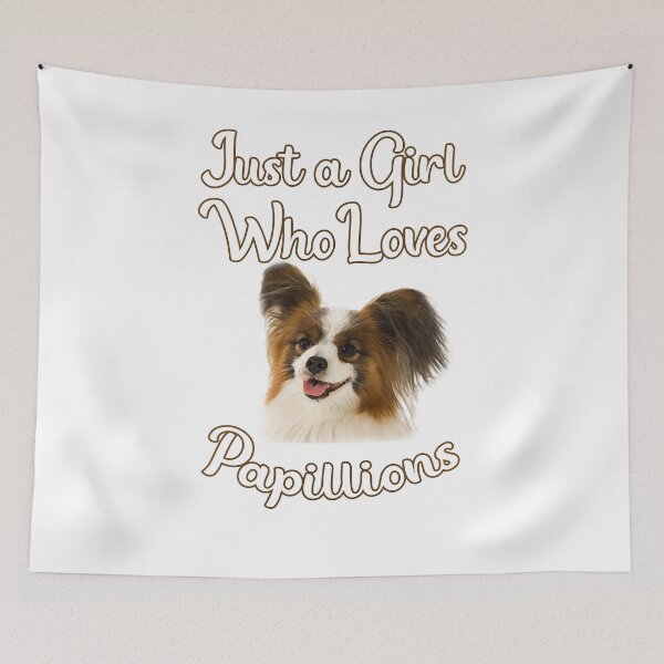 Item preview, Just a girl who loves Papillions designed and sold by HazardPaay.