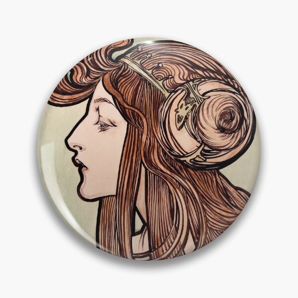 Artikelvorschau, Artdeco women by Alphonse Maria Mucha entworfen und verkauft von ankerettich.