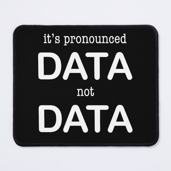 Item preview, Data Not Data Funny Data Science designed and sold by Huhnerdieb Apparel.