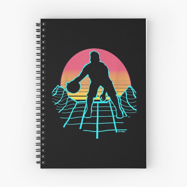 Artikelvorschau,  Basketball Retrowave-Spieler entworfen und verkauft von dominique235.
