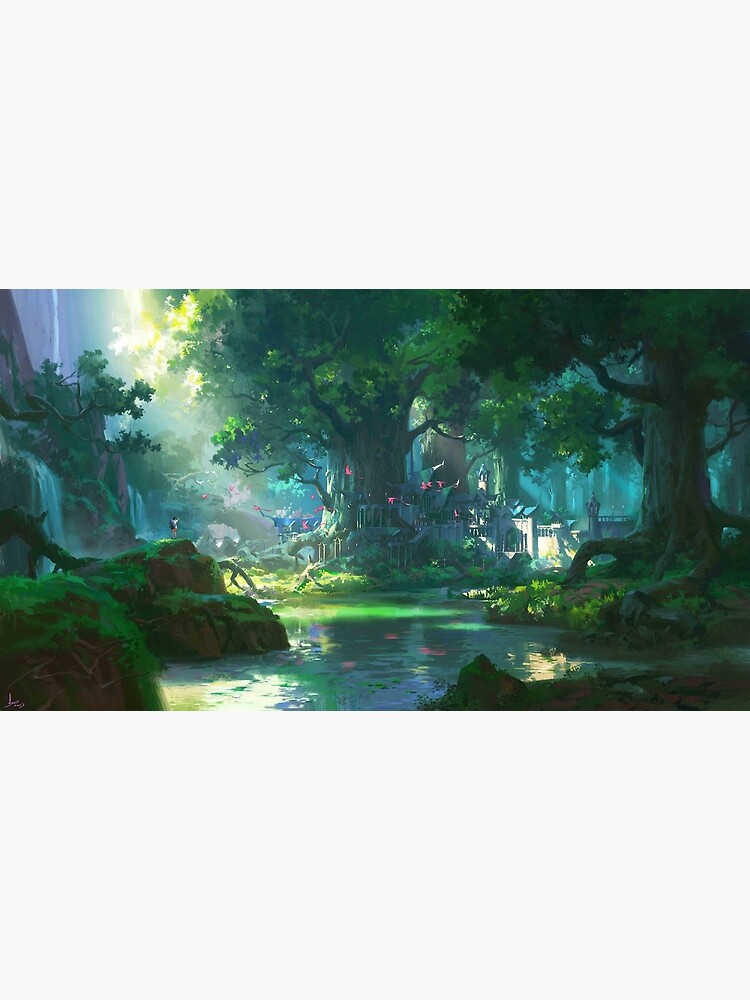Anime forest dark HD wallpapers | Pxfuel