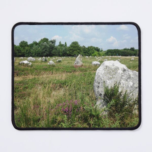 Item preview, Carnac megalithic site in Brittany, France designed and sold by wineandwords.