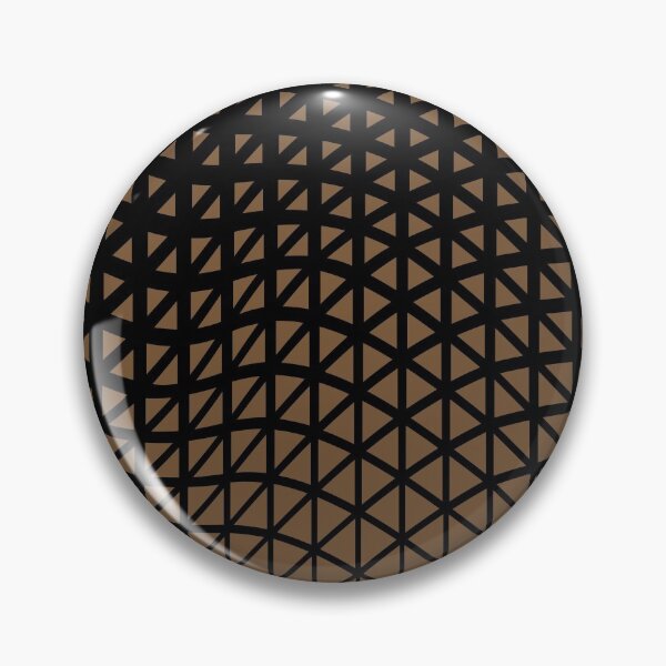 Item preview, Brown and Black Triangle Gradient Wave Pattern Coordinates w/ Sherwin Williams 2022 Popular Color Uber Umber SW 9107 designed and sold by ColorOfTheYears.
