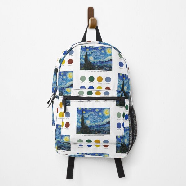 Item preview, Colour Palette of The Starry Night (1889) by Vincent Van Gogh designed and sold by CoffeewithAnh.