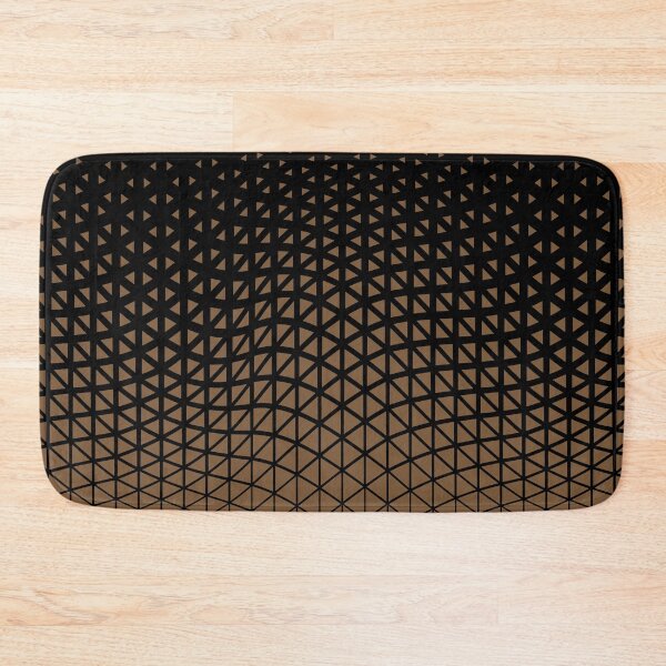 Item preview, Brown and Black Triangle Gradient Wave Pattern Coordinates w/ Sherwin Williams 2022 Popular Color Uber Umber SW 9107 designed and sold by ColorOfTheYears.