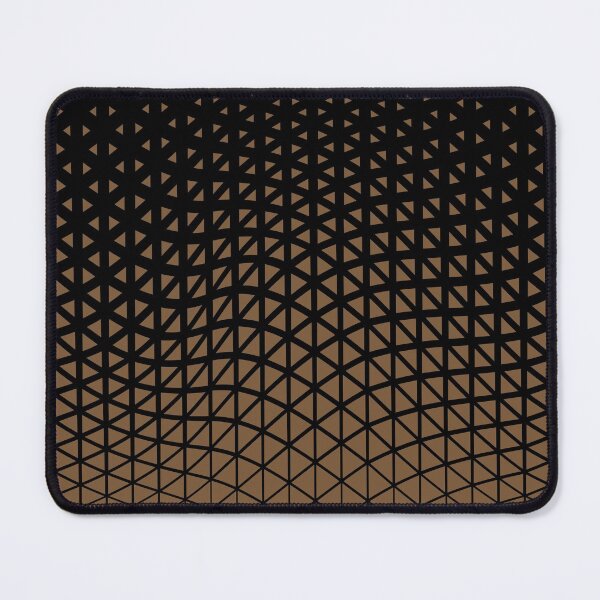 Item preview, Brown and Black Triangle Gradient Wave Pattern Coordinates w/ Sherwin Williams 2022 Popular Color Uber Umber SW 9107 designed and sold by ColorOfTheYears.