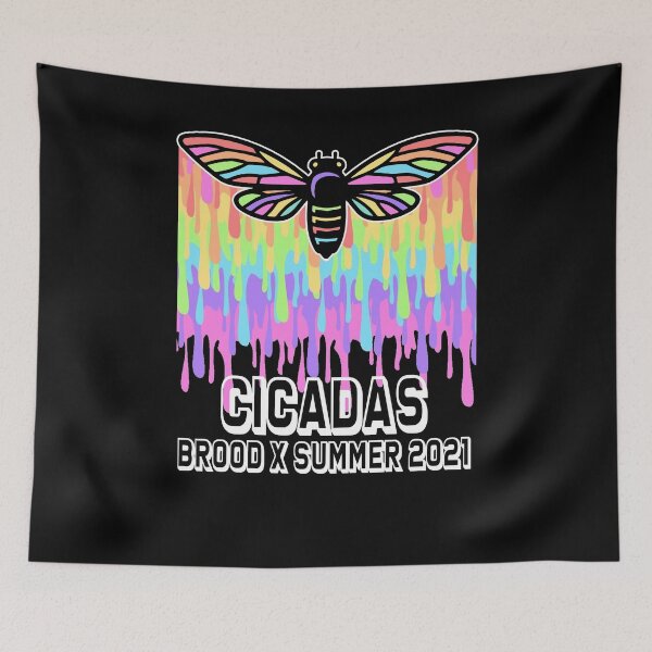 Item preview, Colorful Cicada Summer Brood X Magicicada 2021 USA  designed and sold by biigshow.