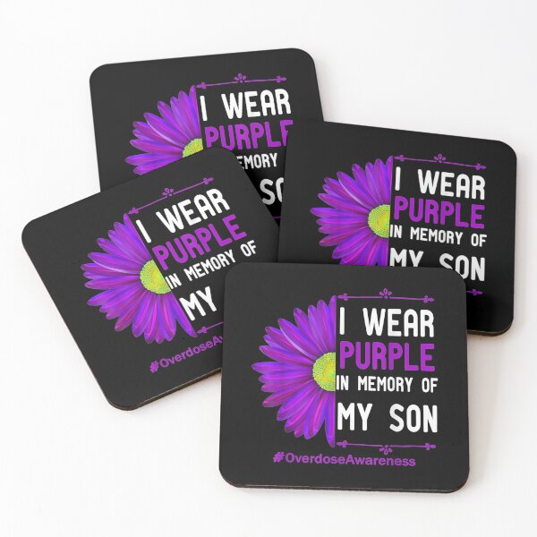 Item preview,  Wear Purple Ribbon Overdose Awareness designed and sold by dominique235.