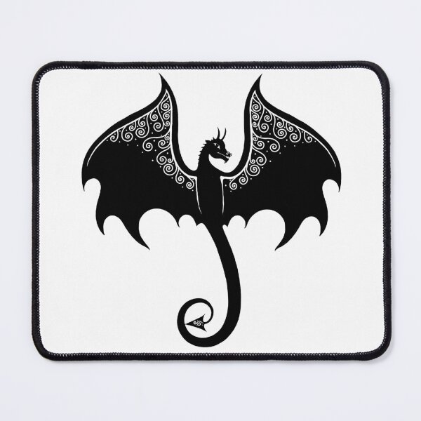 Item preview, Swirly Dragon designed and sold by stickypixie.