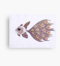 Fish of hearts (original sold) Metal Print