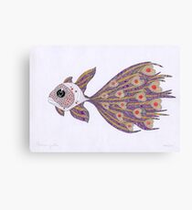 Fish of hearts (original sold) Canvas Print