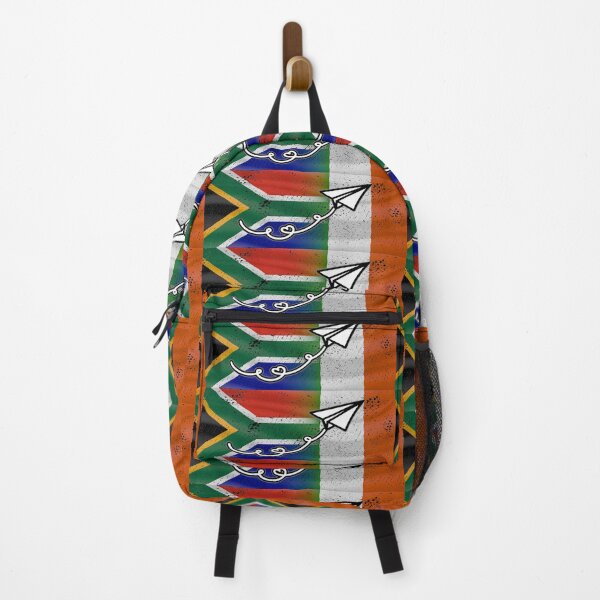 Item preview, South Africa Ireland flightpath (DISTRESSED) designed and sold by SolidEarthArt.