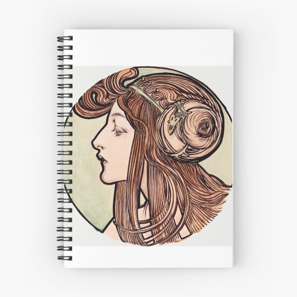 Item preview, Artdeco women by Alphonse Maria Mucha designed and sold by ankerettich.
