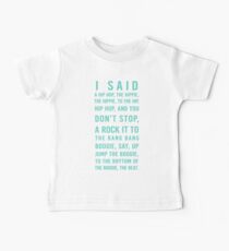 Rapper's Delight Baby Tee