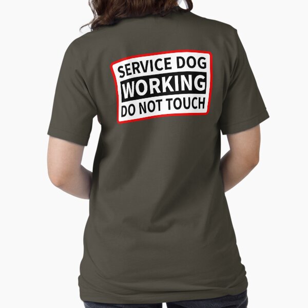 Item preview, Service Dog Working Please Do Not Touch designed and sold by TheShirtYurt.