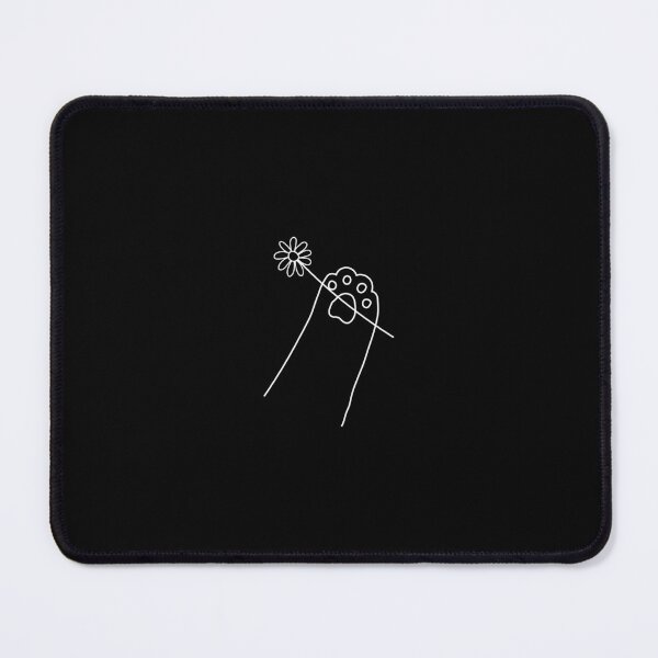 Item preview, Minimal Cat Flower T-shirt designed and sold by SakuraHQ.