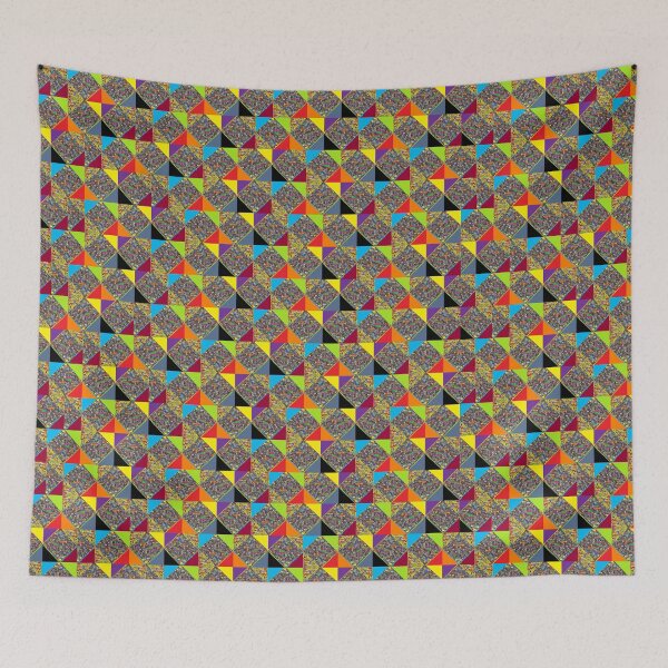 Item preview, Diamond/Triangular Colour Bloc Design Pattern  designed and sold by sLIB.