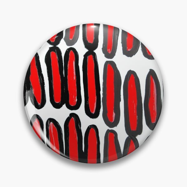 Item preview, Rods red abstract freehand weird mysterious message understanding designed and sold by G-M-Designs.