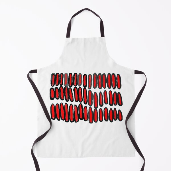 Item preview, Rods red abstract freehand weird mysterious message understanding designed and sold by G-M-Designs.