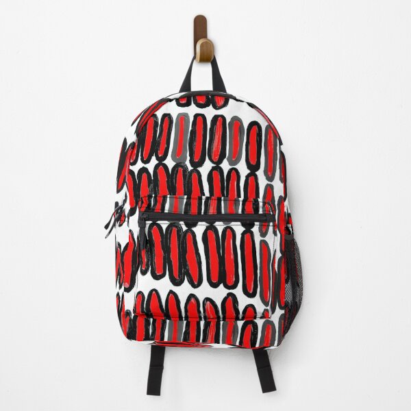 Item preview, Rods red abstract freehand weird mysterious message understanding designed and sold by G-M-Designs.