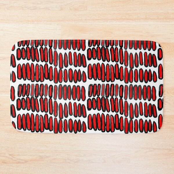 Item preview, Rods red abstract freehand weird mysterious message understanding designed and sold by G-M-Designs.