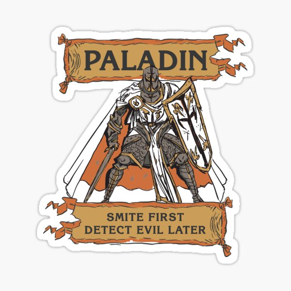 Artikel-Vorschau von Tabletop-Rollenspiel Paladin – Erst zuschlagen, dann das Böse erkennen, designt und verkauft von DungeonCrawlers.