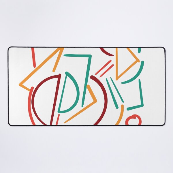 Item preview, Geometric pattern mid century paint designed and sold by Carolina Salazar.