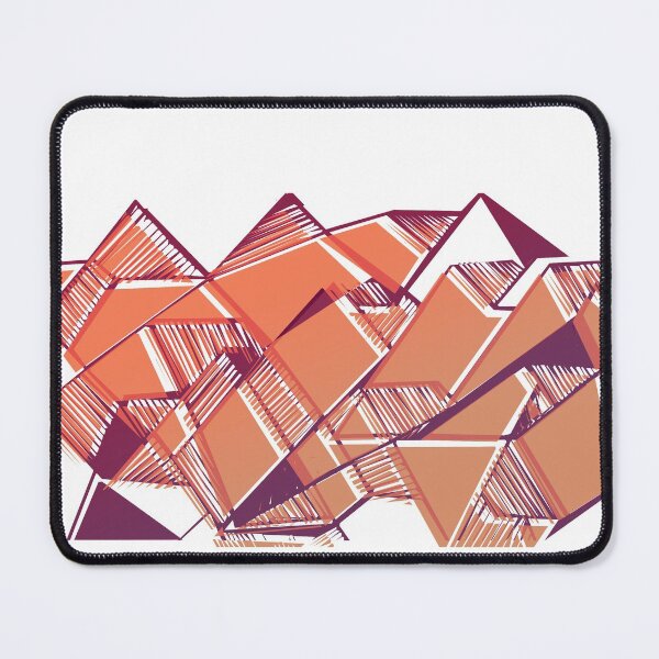 Item preview, Geometric pattern triangles pink designed and sold by Carolina Salazar.