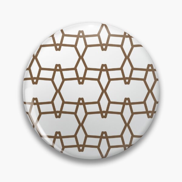 Item preview, Brown and White Tessellation Line Pattern 9 Coordinates w/ Sherwin Williams 2022 Popular Color Uber Umber SW 9107 designed and sold by ColorOfTheYears.