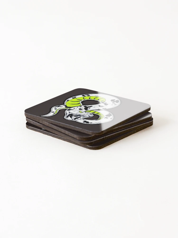 Thumbnail 4 of 5, Coasters (Set of 4), Python designed and sold by e-grayline.