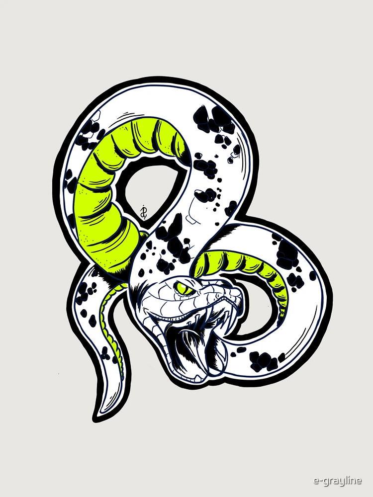 Thumbnail 6 of 6, Premium Oversized Hoodie, Python designed and sold by e-grayline.