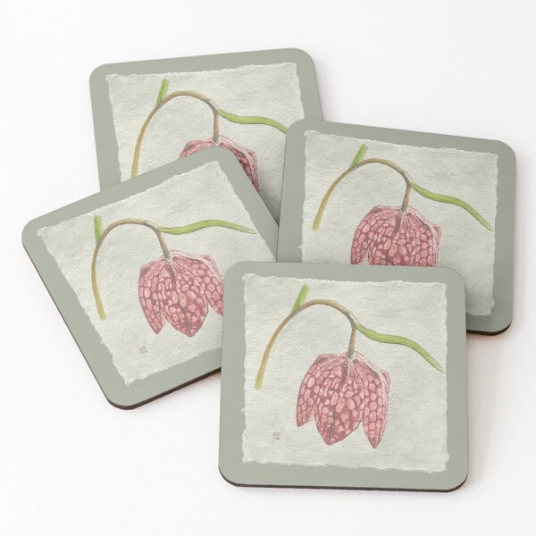 Item preview, Chess flower in watercolor designed and sold by bettinabk.